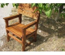 Кресло деревянное Тик